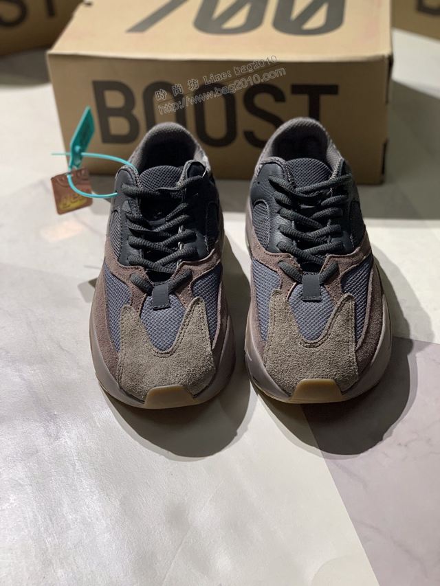 Adidas鞋 阿迪達斯真標巴斯夫真爆 侃爺椰子700 Adidas椰子鞋 男女同款  hdx13268